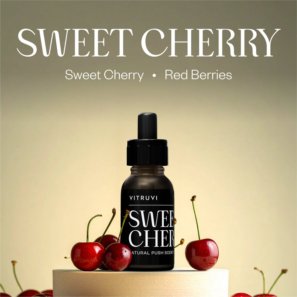 Push Plug-in Wall Diffuser – Starter Kit with Sweet Cherry Refill