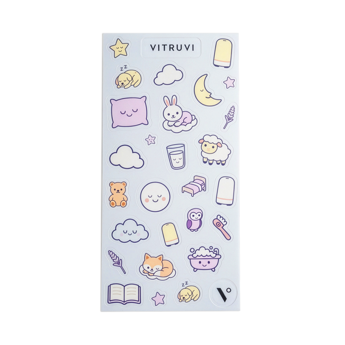 Glow and Cloud Sticker Sheet